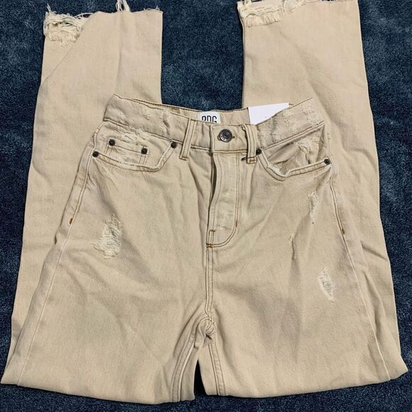 Bdg Jeans Bdg Pax High Waist Straight Leg Jean Sz 25W 32L - Picture 1 of 3